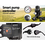 Giantz Peripheral Water Pump Garden Boiler Car Wash Auto Irrigation QB60 Black, image 6