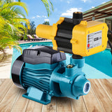 High-Performance Electric Water Pump for Garden and Farm Irrigation - QB60 Yellow - Close-Up Angle