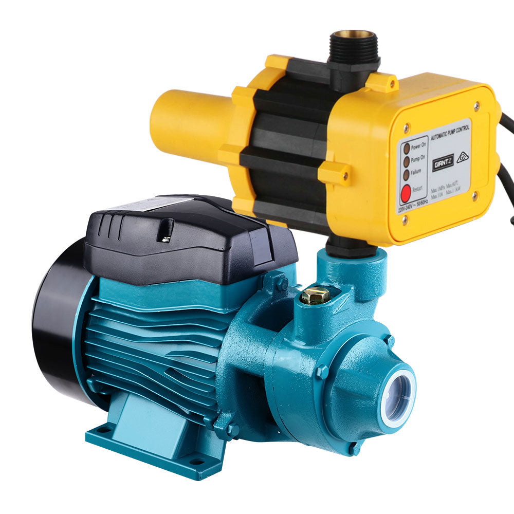 High-Performance Electric Water Pump for Garden and Farm Irrigation - QB60 Yellow