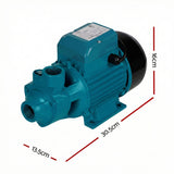 Giantz Peripheral Water Pump Garden Boiler Car Wash Auto Irrigation House QB80 - Side View