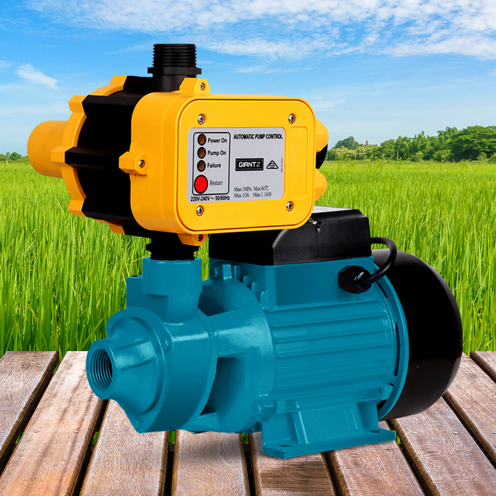 Giantz QB80 High-Performance Clean Water Pump for Garden Irrigation and Pool Use