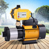 Giantz Garden Water Pump High Pressure 2000W 5-Stage Tank Irrigation Yellow - Low Angle