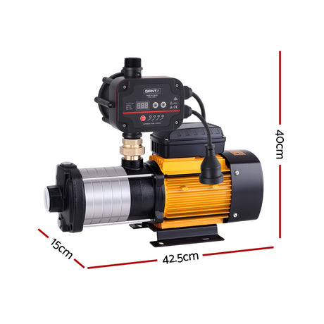Giantz 6-Stage Water Pump Auto Controller Farm Irrigation Stainless Max. 2500W, image 3