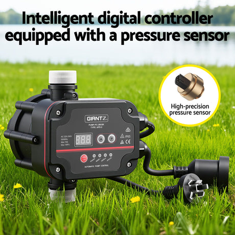 Giantz 6-Stage Water Pump Auto Controller Farm Irrigation Stainless Max. 2500W, image 6