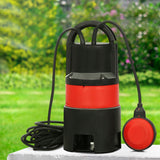 Giantz Garden Submersible Pump 550W Dirty Water Bore Tank Well Steel Sewerage - Close-Up Angle