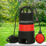 Giantz 750W Water Pump Dirty Submersible Sump Swim Pool Flooding Pond Clean - Close-Up Angle