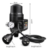 Giantz Water Pressure Pump Controller Auto Switch Control Electric Electronic Black - Front View