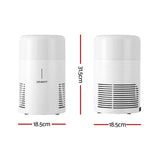 Devanti H-11 HEPA Air Purifier with Dust Sensor and PM2.5 Removal for Home Use - Front View