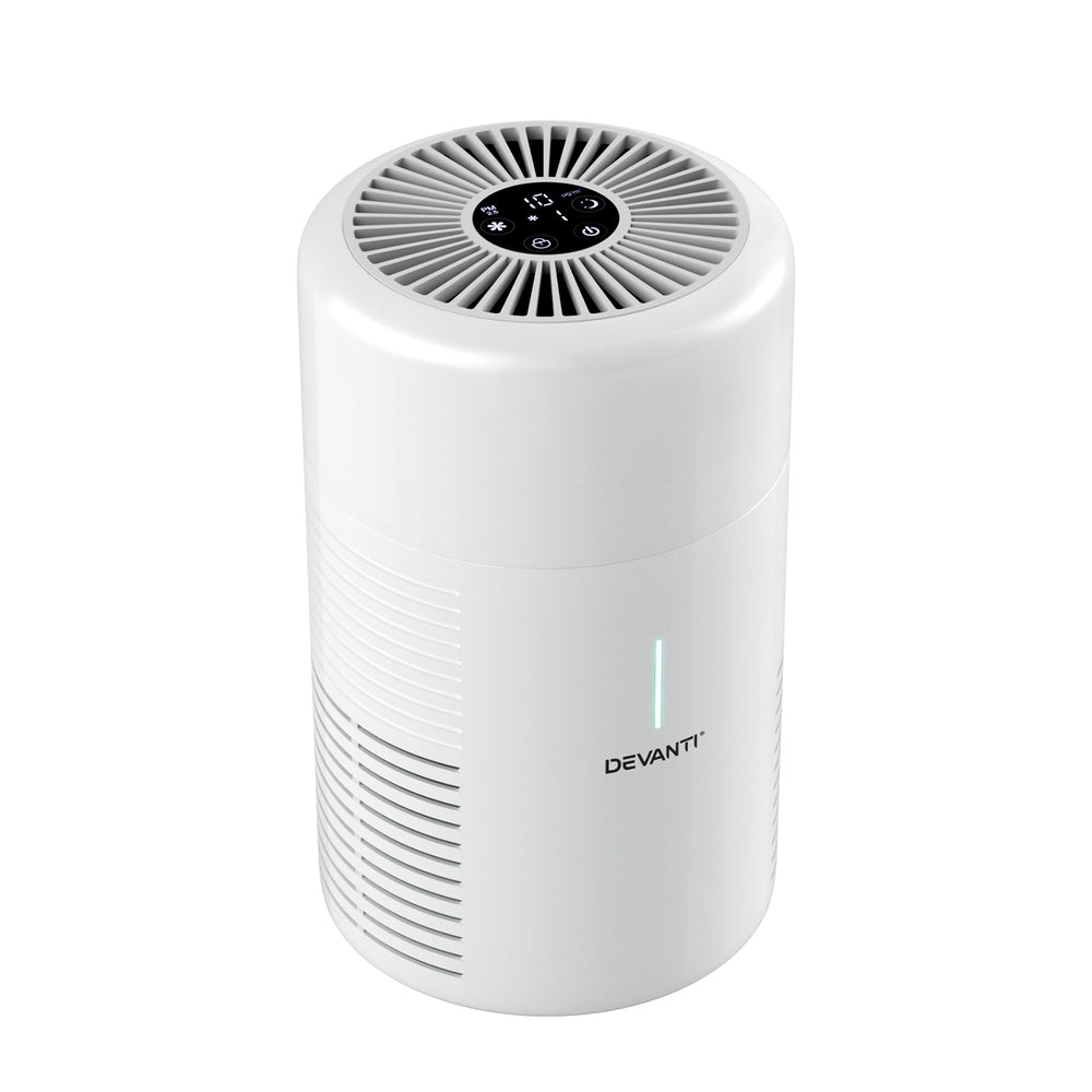 Devanti H-11 HEPA Air Purifier with Dust Sensor and PM2.5 Removal for Home Use