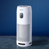 Devanti Air Purifier 4-Layer HEPA Filter White - Close-Up Angle