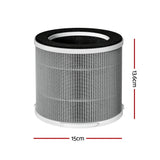 Devanti Triple-Action HEPA H11 Air Purifier Replacement Filter with Activated Carbon