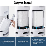 Devanti Air Purifier 4 Layers HEPA Replacement Filter - 45-Degree Angle