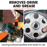 UNIMAC Flow Through Brush, with Hose, Suits Most Parts Washer Brands - Top-Down View