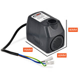 UNIMAC Parts Washer Replacement Pump, with 3.15 L/min Flow Rate - Top-Down View