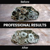 Unimac 22L Auto Parts Washer, for Home, Business and Small Garages - Side View