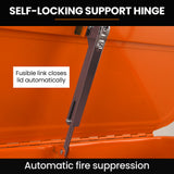 Unimac 86L Heavy Duty Multi Purpose Auto Parts Washer, with Removable Work Shelf, Parts Basket - Extra Image