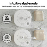 Devanti Portable Washing Machine Manual Spin Dryer Compact for Camping Caravan Apartment - Rear View