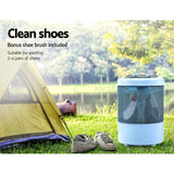 Devanti Portable Washing Machine 3KG Black - Top-Down View