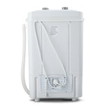 Devanti Portable Washing Machine 4.6KG Black - 45-Degree Angle