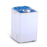 Devanti Portable Washing Machine 4.6KG Blue - 45-Degree Angle