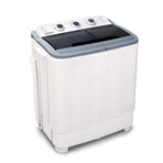 Devanti white 4.6kg portable twin tub washing machine