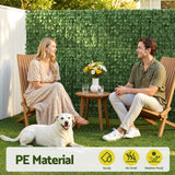 Gardeon Artificial Ivy Privacy Fence Screen Greenery Backdrop Panel for Balcony Patio Garden - 45-Degree Angle