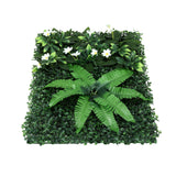 Gardeon 4PCS Artificial Plant Wall Panels 40X60CM Boxwood Panel Leaf Backdrop Backyard Green Decor - Side View