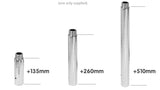 135 mm Dance Pole Extensions - Side View