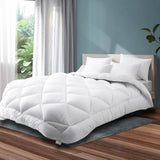 Bedra Microfiber Queen Quilt Duvert Insert 400GSM - Rear View