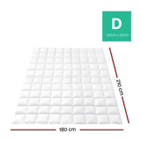 Giselle Bedding 700GSM Goose Down Feather Quilt Double - Front View