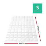 Giselle Bedding 700GSM Goose Down Feather Quilt Single - Front View