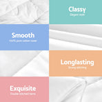 Giselle Bedding 800GSM Goose Down Feather Quilt Winter Blanket Duvet Comforter Double