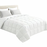Giselle Bedding Super King Size 400GSM Microfiber Quilt All Season Duvet Quilts Comforter Winter Summer - Top-Down View