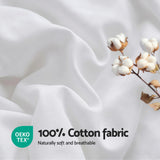 Giselle Bedding Wool Quilt 800GSM Extra Thick Double Winter Doona Baffle Box Construction 100% Wool Filling - Close-Up Angle