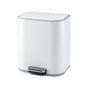 Cefito 20L Trash Bin Steel Pedal Bins Soft Close Kitchen Rubbish Waste Can White