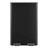 Cefito Pedal Bins Rubbish Bin Dual Compartment Waste Recycle Dustbins 60L Black - Side View