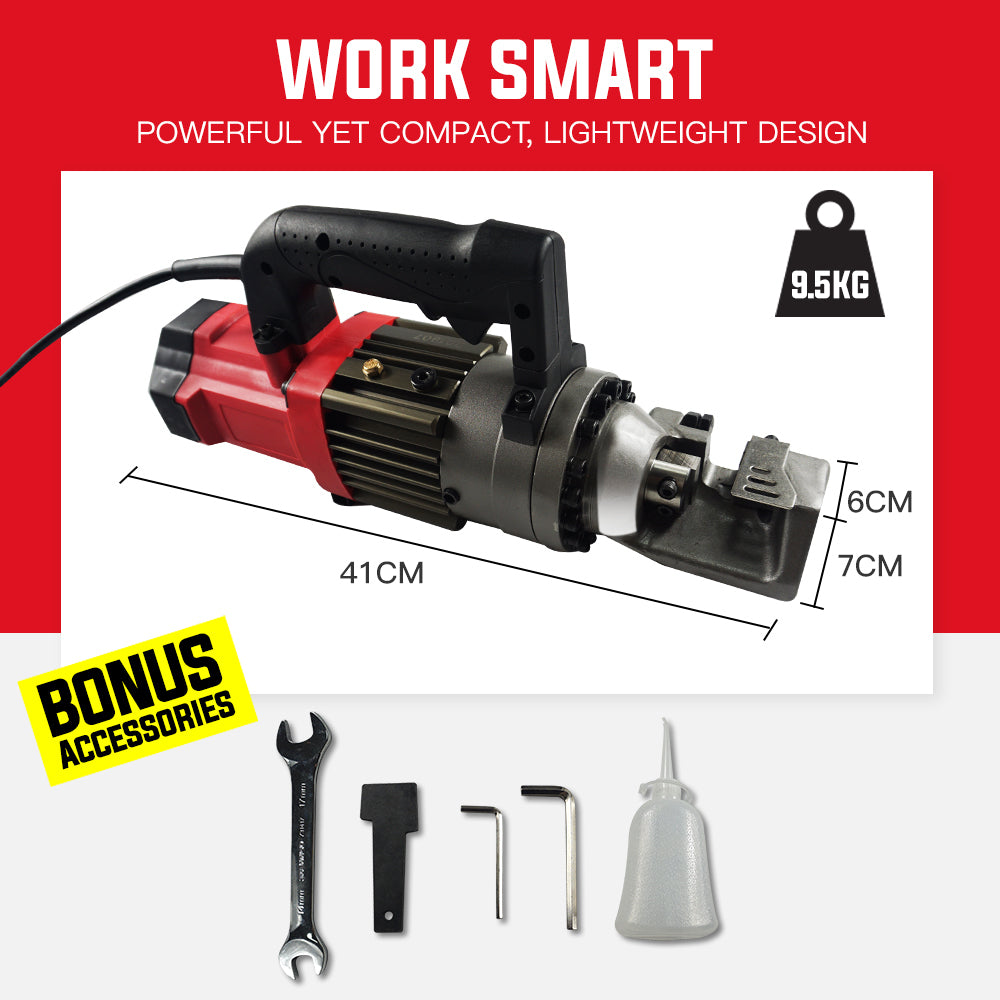 BAUMR-AG Hydraulic Portable Electric Rebar Cutter 16mm 850W - RB16T