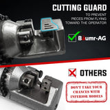 BAUMR-AG Hydraulic Portable Electric Rebar Cutter 16mm 850W - RB16T - 45-Degree Angle