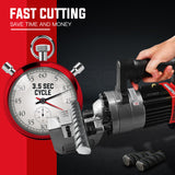 BAUMR-AG Hydraulic Portable Electric Rebar Cutter 22mm 950W - RB22T - Front View