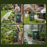 Weisshorn 50L/11gal Collapsible Rain Barrel PVC Water Tank Collection Storage for Garden Irrigation - Extra Image