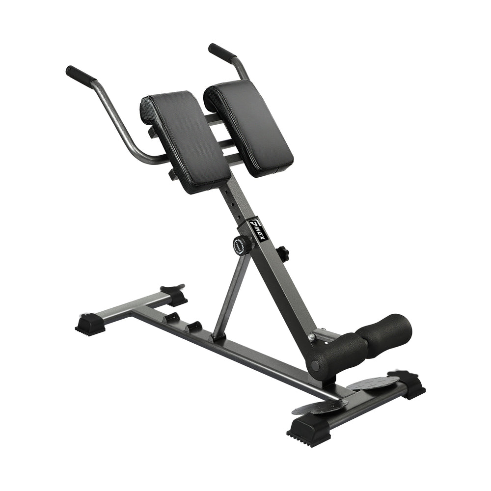 Finex Weight Bench Back Hyperextension Roman Chair Black