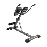 Finex Weight Bench Back Hyperextension Roman Chair Black - Side View
