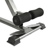 Finex Weight Bench Back Hyperextension Roman Chair Black - Close-Up Angle