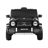 Kids Electric Ride On Car Mercedes-Benz Licensed AMG G63 Toy Cars 12V Black - Side View