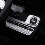 Kids Electric Ride On Car Mercedes-Benz Licensed AMG G63 Toy Cars 12V Black - 45-Degree Angle