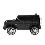 Kids Electric Ride On Car Mercedes-Benz Licensed AMG G63 Toy Cars 12V Black - Side View