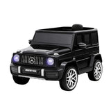 Kids Electric Ride On Car Mercedes-Benz Licensed AMG G63 Toy Cars 12V Black - Low Angle