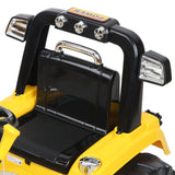 Rigo Kids Electric Ride On Car Bulldozer Digger Loader Remote 6V Yellow - 45-Degree Angle
