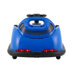 Rigo Kids Ride On Car Bumper Kart 6V Electric Toys Cars Remote Control Blue