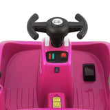 Rigo Kids Ride On Car Bumper Kart 6V Electric Toys Cars Remote Control Pink - Side View